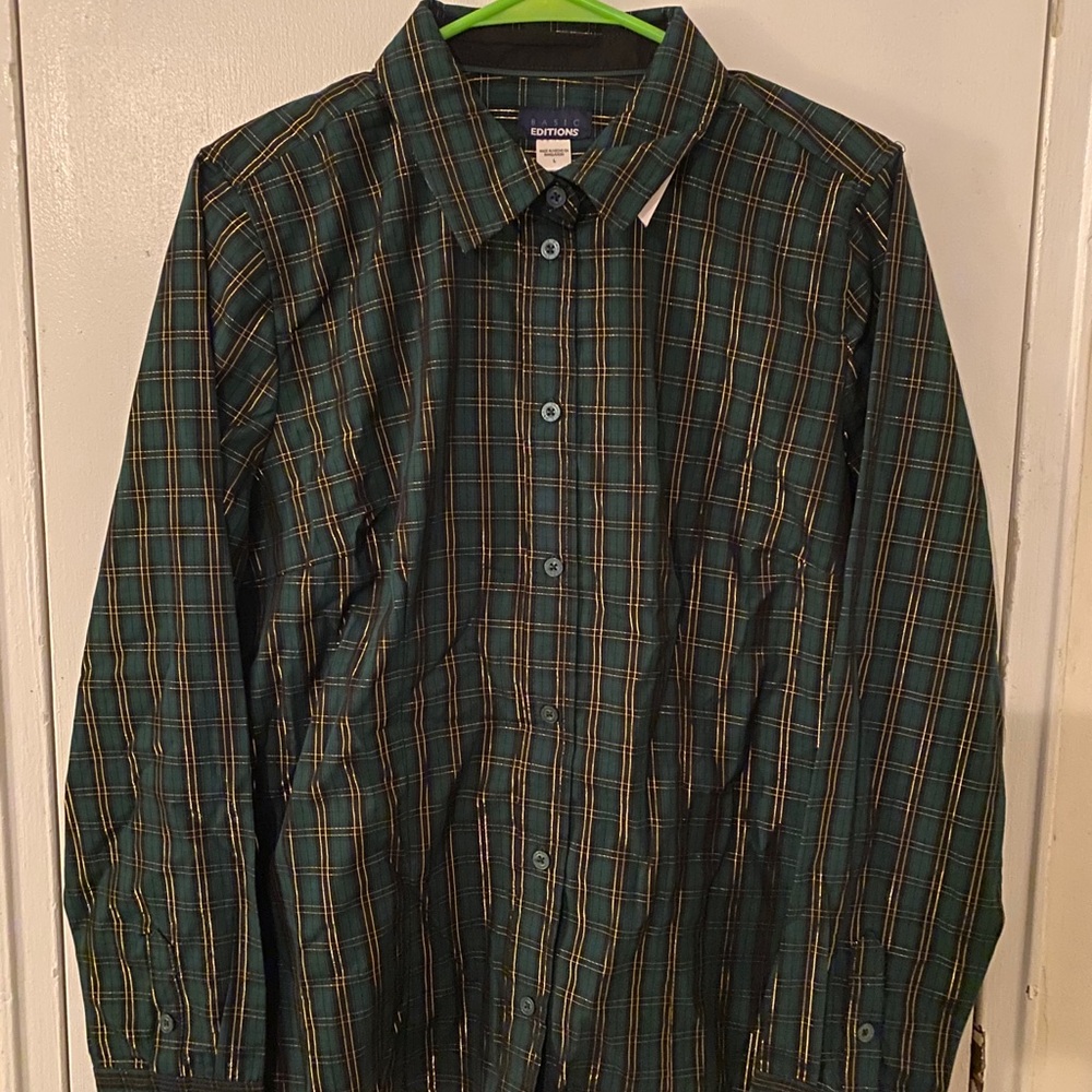 Basic editions button down shirt